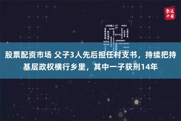 股票配资市场 父子3人先后担任村支书，持续把持基层政权横行乡里，其中一子获刑14年